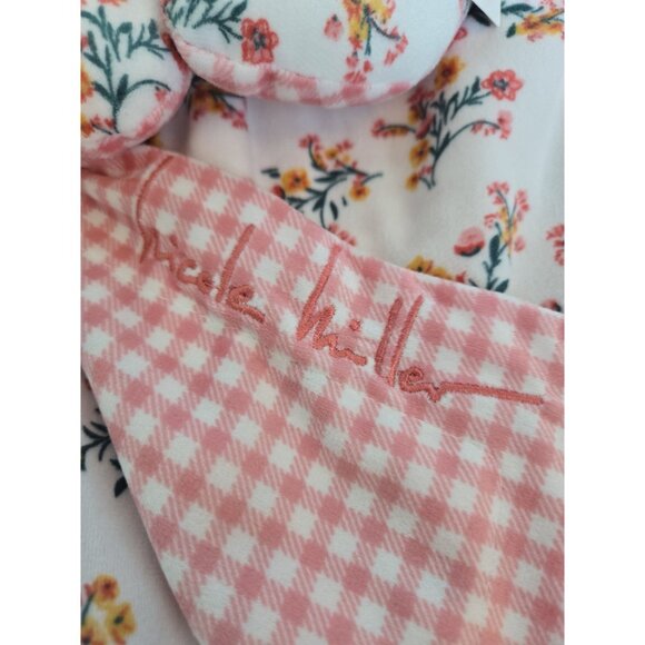 NWT Nicole Miller 2pc baby blanket & soft pillow set Multi - Picture 2 of 5